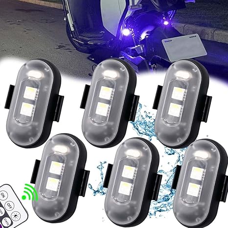 LED světla do auta s dálkovým ovládáním