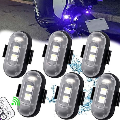 LED světla do auta s dálkovým ovládáním
