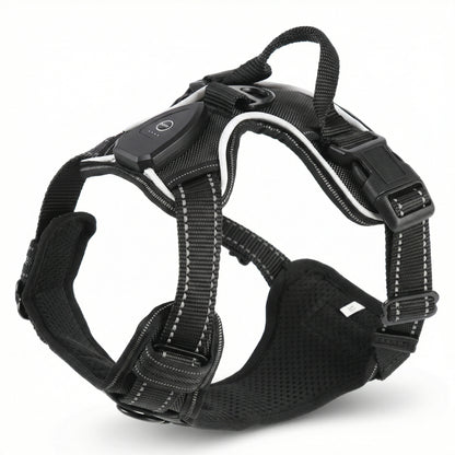 Dobrada SvítícíOchrana™ – Svítící bezpečnostní postroj pro psy