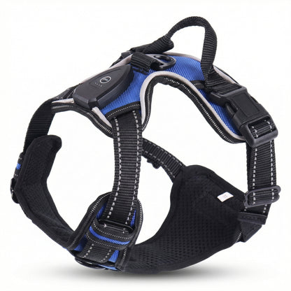 Dobrada SvítícíOchrana™ – Svítící bezpečnostní postroj pro psy