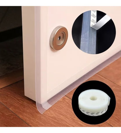 TapeShield™ – Transparentní těsnicí páska pro dveře a okna