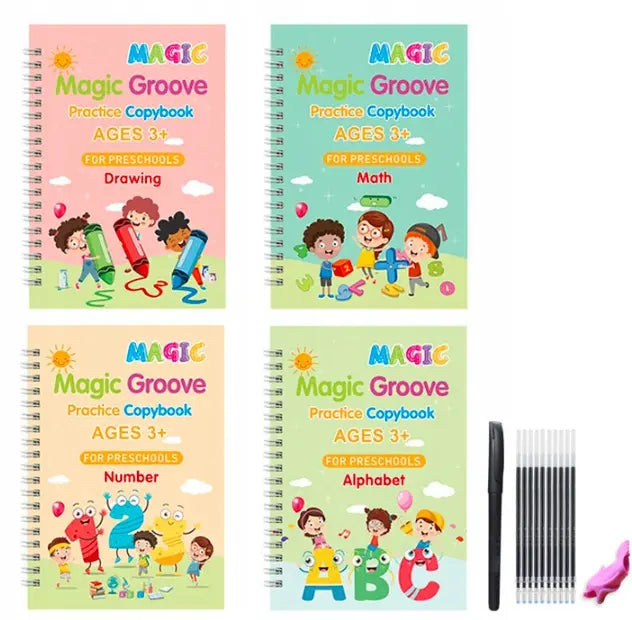 Infinity Books | Zábavné knihy pro výuku psaní, počítání a angličtiny