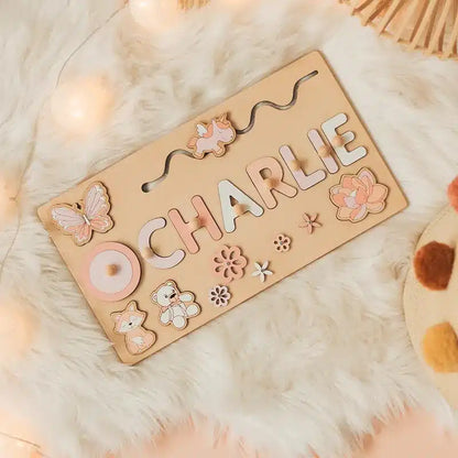 Personalizované Dřevěné Puzzle Se Jménem – Jedinečná Památka