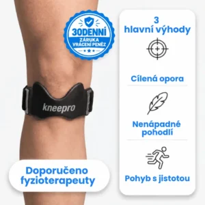 KneePro™ - Nastavitelný pásek pod čéšku