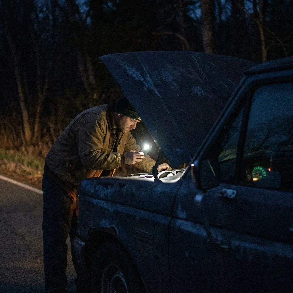 Sudden car breakdown