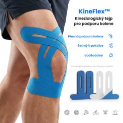 KineFlex™ - Kineziologický tejp pro podporu kolene